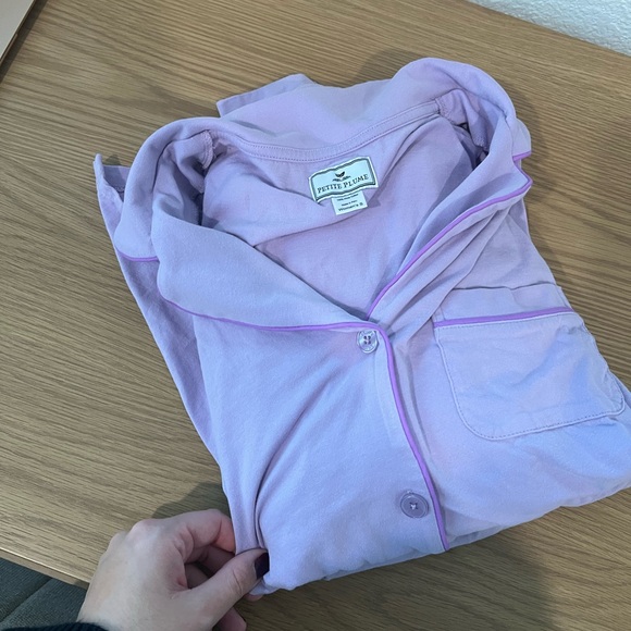 Petite Plume Luxe Pima Cotton Pajamas - Picture 2 of 5